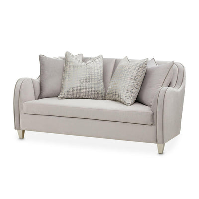 Roxbury Park - Velvet Loveseat - Steel/Slate.
