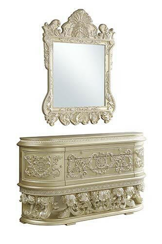 Vatican - Mirror - Champagne Silver Finish - Grand Furniture GA