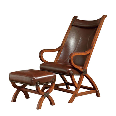 Hunter - Chair & Ottoman - Stationary Chair & Ottoman - Grand Furniture GA