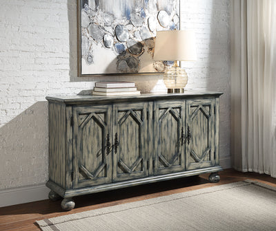 Pavan - Accent Table - Rustic Gray - Grand Furniture GA