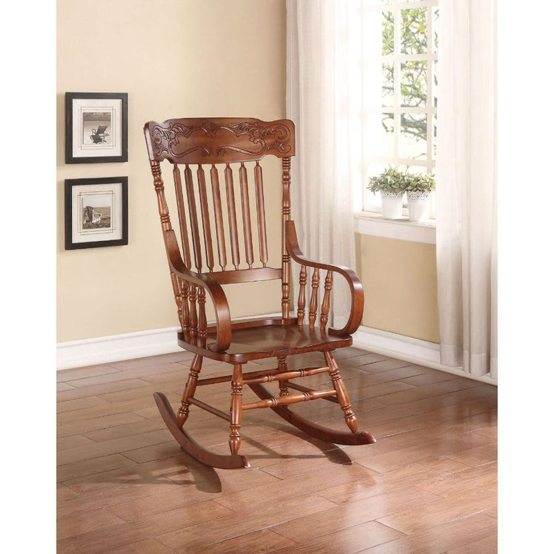 Kloris - Rocking Chair - Tobacco - 45" - Grand Furniture GA