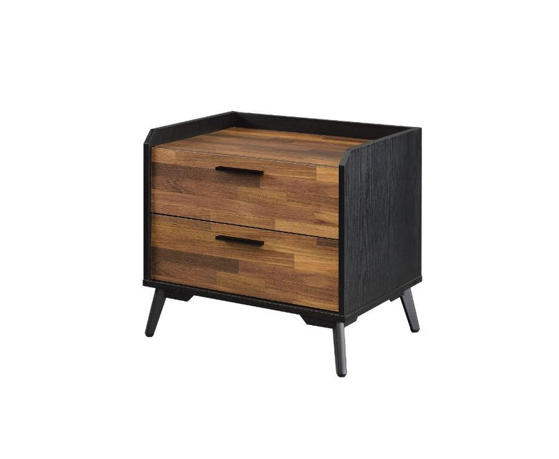 Jiranty - Accent Table - Walnut & Black Finish - Grand Furniture GA