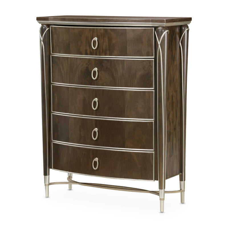 Villa Cherie Highboy Chest - Hazelnut.