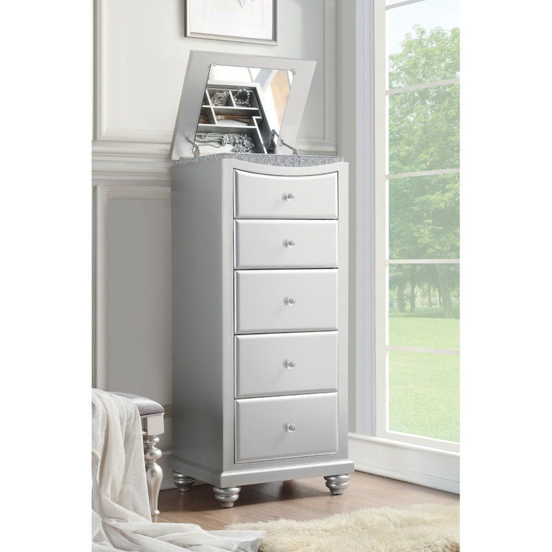 Maverick - Chest - Platinum - 52" - Grand Furniture GA