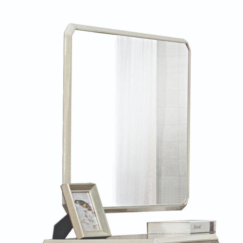 Kordal - Mirror - Vintage Beige PU - Grand Furniture GA