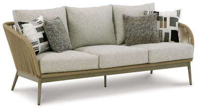 Swiss Valley - Beige - Sofa With Cushion.