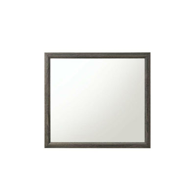 Valdemar - Mirror - Weathered Gray - Grand Furniture GA