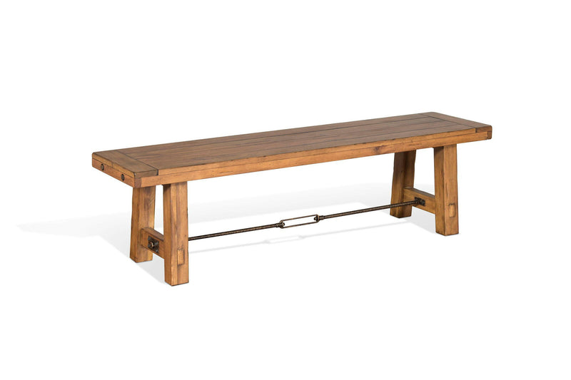 Sierra - Dry Leaf Bench - Light Brown.