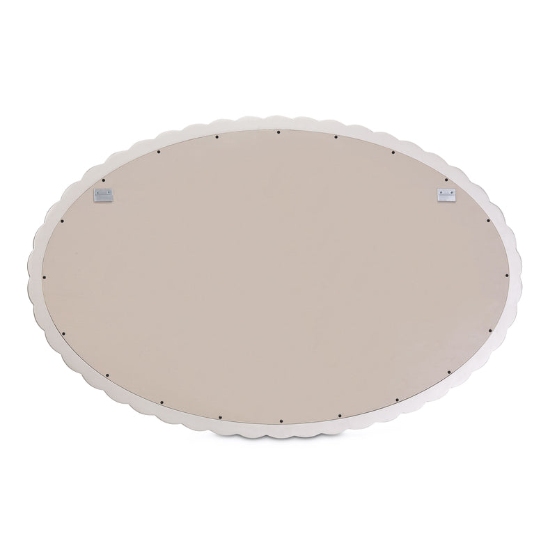 Malibu Crest - Oval Wall Mirror - Chardonnay