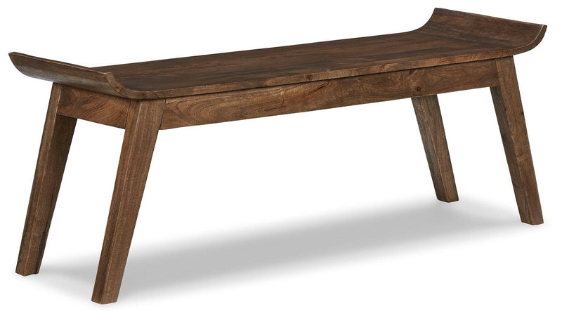 Tamish - Medium Brown - Accent Bench.