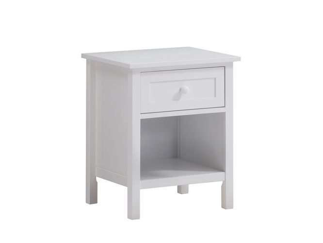 Iolanda - Nightstand - White Finish - Grand Furniture GA