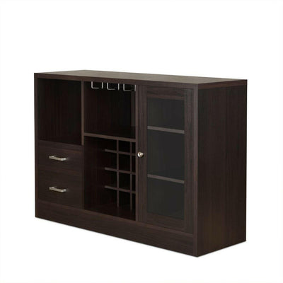 Hazen - Server - Espresso - 33" - Grand Furniture GA