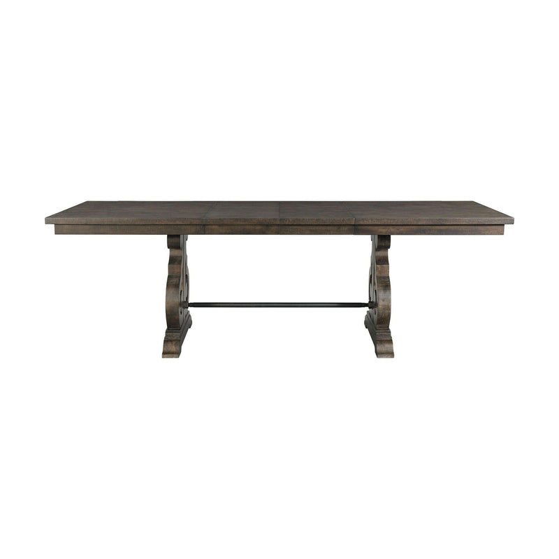 Stone - Counter Height Dining Table - Smokey Walnut - Counter Tables - Grand Furniture GA