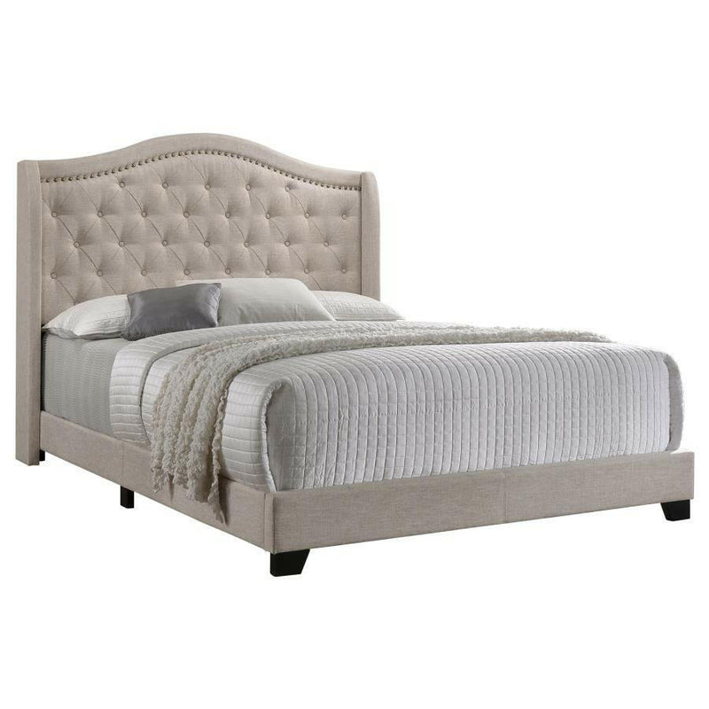 Sonoma - Headboard Bed with Nailhead Trim - Grand Furniture GA