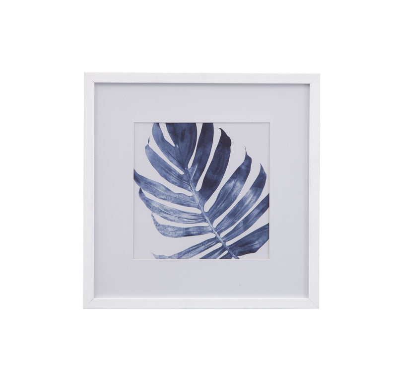 Leaves - Canvas Art (Set of 2) - White