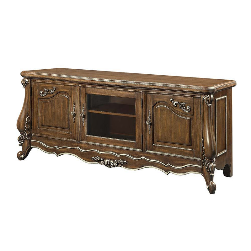 Latisha - TV Stand - Antique Oak Finish - Grand Furniture GA