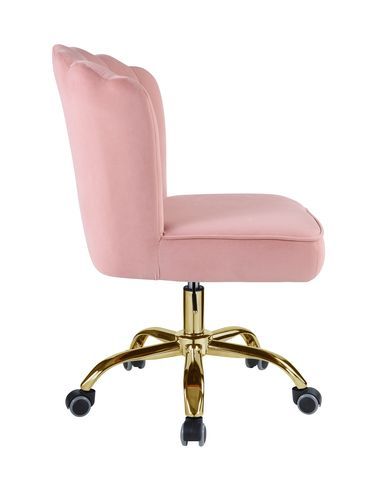 Moyle - Office Chair - Pink - Grand Furniture GA