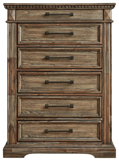 Markenburg - Brown - Six Drawer Chest