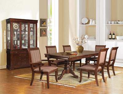 Mahavira - Dining Table - Espresso - Grand Furniture GA