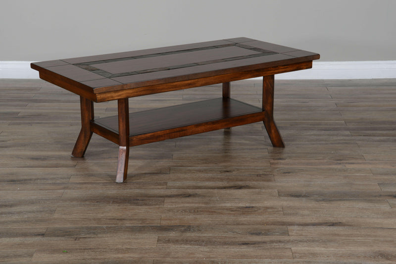 Santa Fe - Coffee Table - Dark Chocolate - Coffee Tables - Grand Furniture GA