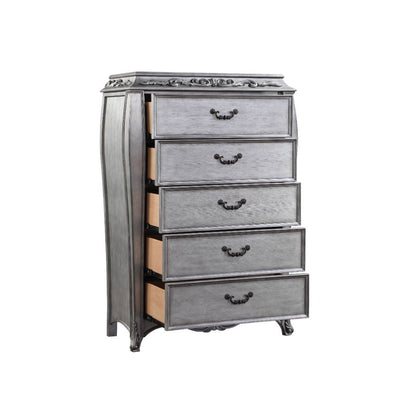 Leonora - Chest - Vintage Platinum - Grand Furniture GA