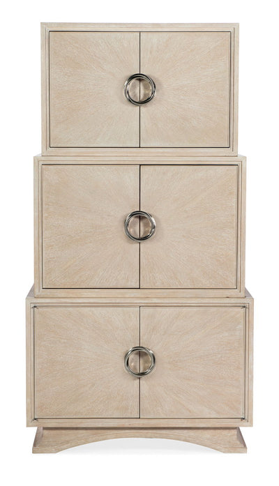 Nouveau Chic - Bar Cabinet - Light Brown