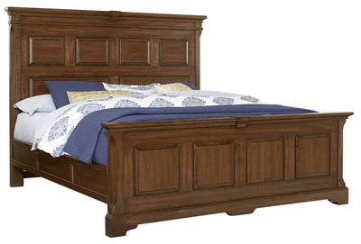 Heritage - Mansion Bed with Decorative Rails.