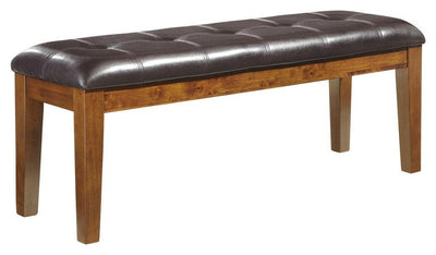 Ralene - Medium Brown - Large Uph Dining Room Bench.