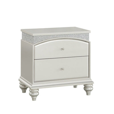 Maverick - Nightstand - Platinum - Grand Furniture GA