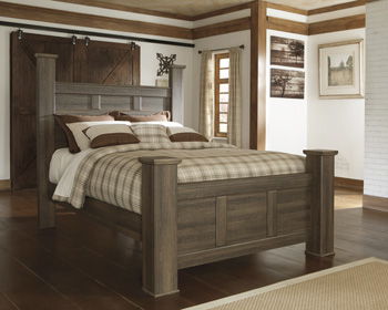 Juararo - Dark Brown - Queen Poster Footboard