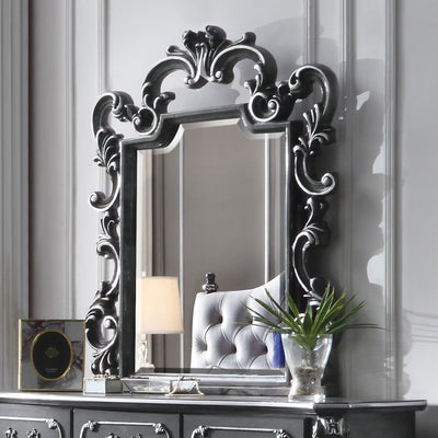 House - Delphine - Mirror - Charcoal Finish - Grand Furniture GA