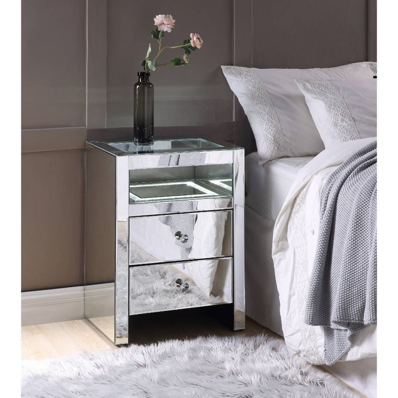 Malish - Accent Table - Mirrored - Grand Furniture GA