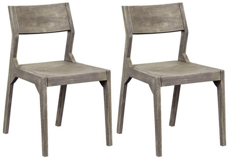 Yukon - Angled Back Dining Chairs (Set of 2).