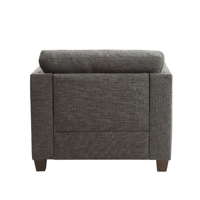 Laurissa - Chair - Light Charcoal Linen - Grand Furniture GA