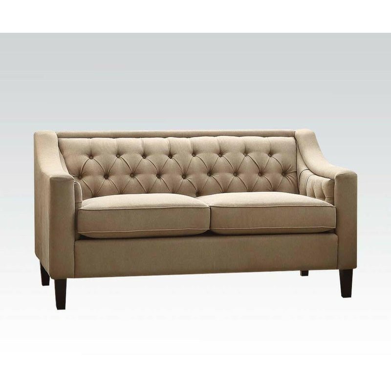 Suzanne - Loveseat - Beige Fabric - Grand Furniture GA