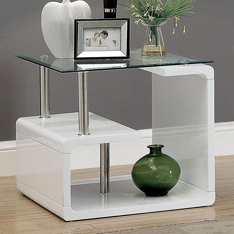 Torkel - End Table - White