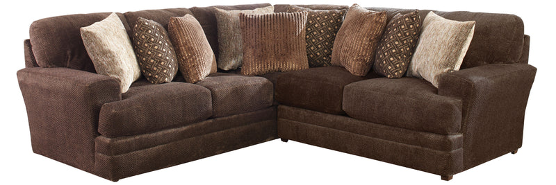 Mammoth Modular Sectional - LSF Loveseat - Chocolate - 38"