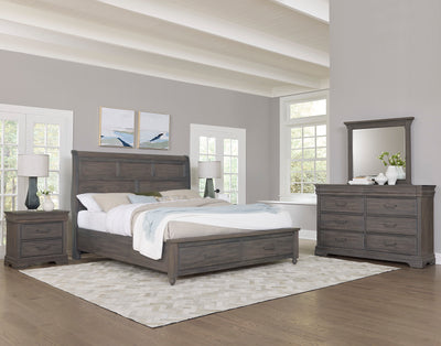Vista - Sleigh Foot Storage Bed - Storage Beds - Grand Furniture GA