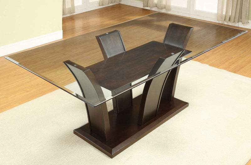 Manhattan - Dining Table - Brown Cherry - Grand Furniture GA