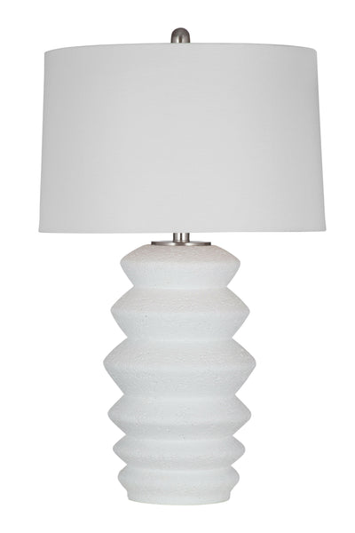 Hess - Table Lamp - White - Table Lamps - Grand Furniture GA