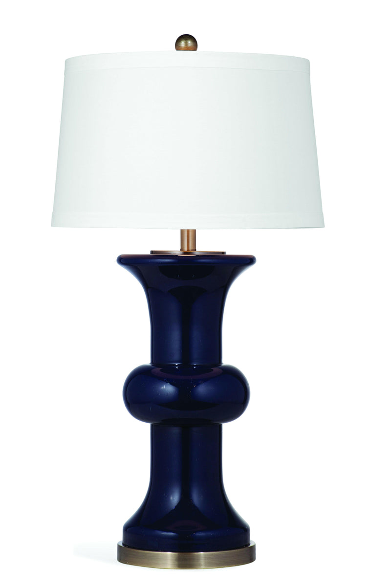 Vince - Table Lamp - Blue - Table Lamps - Grand Furniture GA