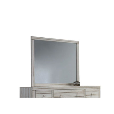 Shayla - Mirror - Antique White - Grand Furniture GA