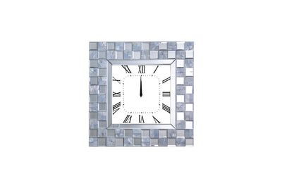 Nasa - Wall Clock - Mirrored & Mother Pearl.