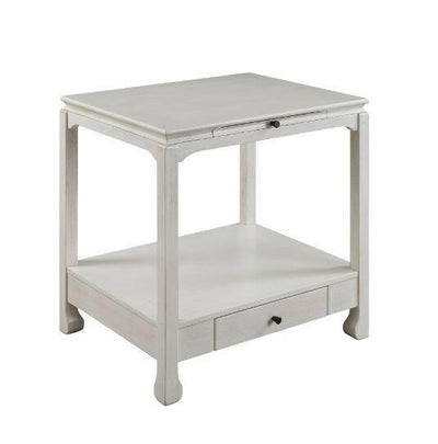 Seatlas - Accent Table - Antique White Finish - Grand Furniture GA