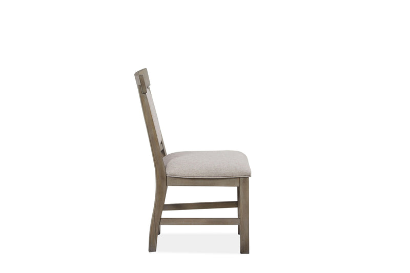 Tinley Park - Dining Side Chair With Upholstered Seat & Back (Set Of 2) - Dove Tail Grey