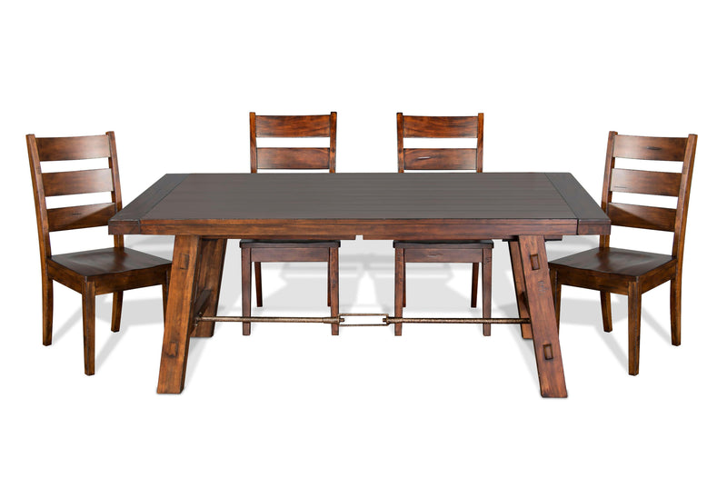 Tuscany - Extension Table - Dark Brown.