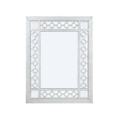 Varian - Mirror - Mirrored & Antique Platinum - Grand Furniture GA