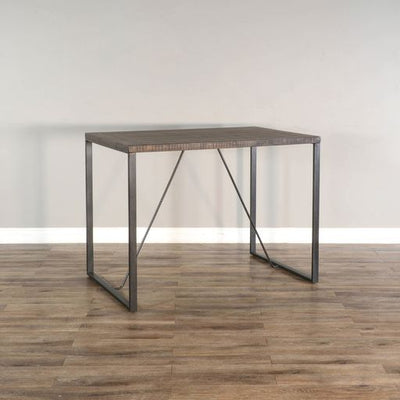 Newport - Counter Height Table - Dark Brown