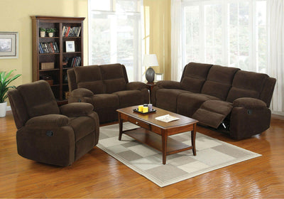 Haven - Loveseat With 2 Recliners - Dark Brown - Grand Furniture GA