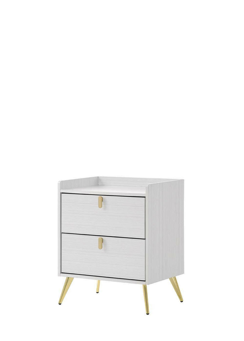 Zeena - Nightstand - White Finish - Grand Furniture GA